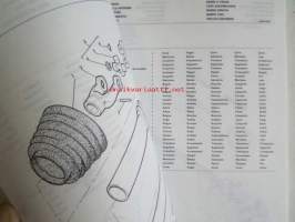 Massey-Ferguson MF 128 Parts book -Paalauskoneen varaosaluettelo.