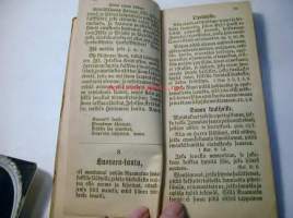 Lutheruksen Wähän katekismuksen yksinkertainen Selitys Kysymysten ja Wastausten kautta toimittanut Olaus Swebilius... 1897