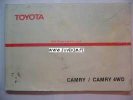 Toyota Camry / Camry 4WD -Omistajan käsikirja
