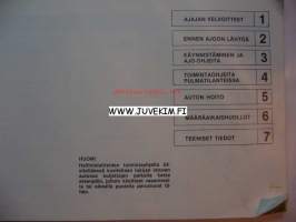 Mazda E2000 - E 2200 -Omistajan käsikirja
