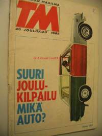 Tekniikan Maailma 1965 nr 20, koeajossa Honda S 600, koelento lentotaksi Sud Aviation GY 80 Horizon