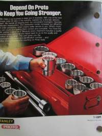 Stanley Proto full Line tool Catalog -työkalukatalogi