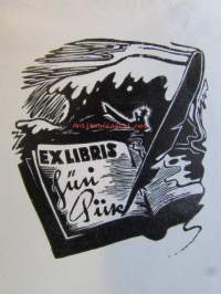 Ex Libris Siiri Piira -kirjanomistajamerkki