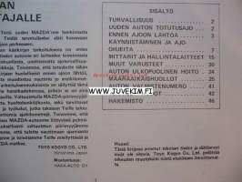 Mazda 616 -Omistajan käsikirja