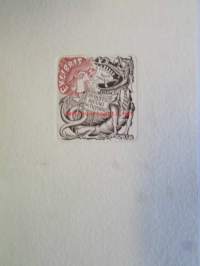 Ex Libris Birgith Braag Winther -kirjanomistajamerkki