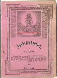 Julbetraktelser / G.Hedberg 1891 Åbo Boktryckeri Ab