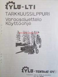 Ylö Tarkkuussilppuri -varaosaluettelo ja käyttöohje -77.
