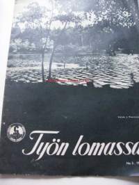 Työn lomassa 1956 nr 3 - kaukoputki, kotipiha kuntoon, Juhannus