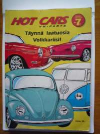 Hot Cars VW - Parts Tarvikeluettelo no 7 c Täynnä laatuosia Volkkariisi!