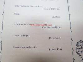 Aamu 1928 nr 5, sis. mm. seur. artikkelit; Äidin rakkaus - kirjoittanut Emil Cedercreutz, Kuningasvierailut Helsingissä - Tanska ja Norja, Keisarinna Marian eräs