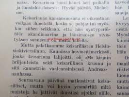 Aamu 1928 nr 5, sis. mm. seur. artikkelit; Äidin rakkaus - kirjoittanut Emil Cedercreutz, Kuningasvierailut Helsingissä - Tanska ja Norja, Keisarinna Marian eräs