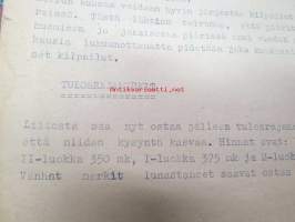 Suomen Painonnostoliiton kiertokirjelehti 1957 nr 5 (marraskuu)