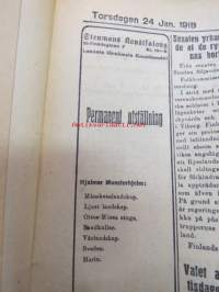 Dagens Press 24.1.1918