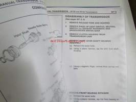 Toyota M150, M152 Transmission Repair Manual, oct. 1985 - katso tarkemmat mallitiedot kuvista