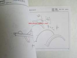 Mercedes-Benz Unimog U 90 Chassis Modell 408 Service, Rungon varaosakuvasto