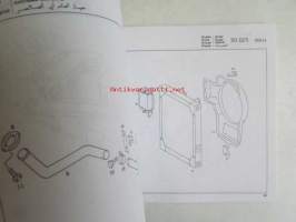 Mercedes-Benz Unimog U 90 Chassis Modell 408 Service, Rungon varaosakuvasto