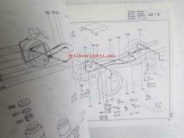 Daimler-Benz Unimog U 1100/ U 1100 L Typ 416 Catalog (BK148)- varaosakirja