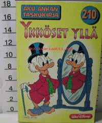 - Aku Ankan taskukirja 210  ykköset yllä