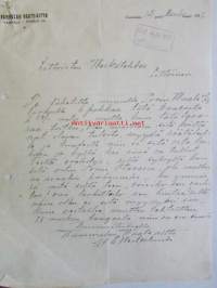 Vammalan Vaate-Aitta, Vammala 12. maaliskuuta 1927 -asiakirja