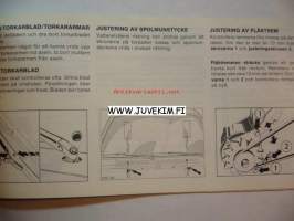 Ford Taunus -instruktionsbok