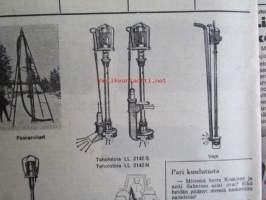 Koneviesti 1972 nr 7 -mm. Maatalouskoneiden hinnat nousevat, Onko aura aikansa elänyt, David Brown uutuudet, Pariisissa ja Veronassa nähtyä, Haravoi leveästi -