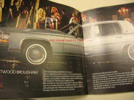 Cadillac 1984 myyntiesite