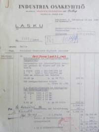 Industria Osakeyhtiö, Heinäkuun 28. 1942. -asiakirja