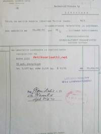 Enso-Gutseit Osakeyhtiö, Kotkassa toukokuun 29. 1942. -asiakirja
