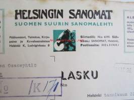 Helsingin Sanomat, Helsingissä tammikuun 22. 1942. -asiakirja