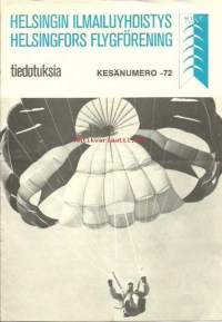 Helsingin Ilmailuyhdistys tiedotuksia kesänumero 1972