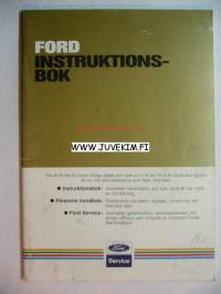 Ford -instruktionbok 