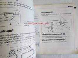 Lada Samara 1100, 1300, 1500 / 3-ov./5 ov. -käyttö- ja huolto-ohjeet