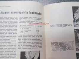 Työtoveri 1953 nro 2, Osuuskauppain toimihenkilöiden ammattilehti; Asiakastyypeistä osa II, Mittahävikki ja toimihenkilöt, Leikkaamme raavaanpaistin