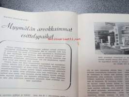 Työtoveri 1953 nro 2, Osuuskauppain toimihenkilöiden ammattilehti; Asiakastyypeistä osa II, Mittahävikki ja toimihenkilöt, Leikkaamme raavaanpaistin