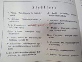 Työtoveri 1953 nro 1, Osuuskauppain toimihenkilöiden ammattilehti; Talviloma jatkaa loma-aikaa, Liikennelaskenta apuna myymälämainonnan suunnittelussa,