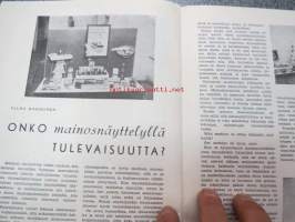 Työtoveri 1953 nro 1, Osuuskauppain toimihenkilöiden ammattilehti; Talviloma jatkaa loma-aikaa, Liikennelaskenta apuna myymälämainonnan suunnittelussa,