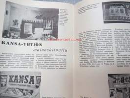 Työtoveri 1953 nro 1, Osuuskauppain toimihenkilöiden ammattilehti; Talviloma jatkaa loma-aikaa, Liikennelaskenta apuna myymälämainonnan suunnittelussa,