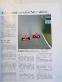Tuskien Grand Prix Raportti maailmanmestari Mika Hälkkisen Formula 1 -kilpailukaudesta