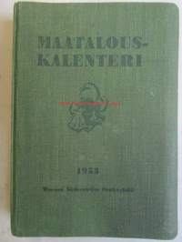 Maatalouskalenteri 1953