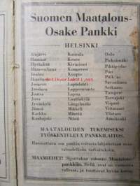 Maatalouskalenteri 1931