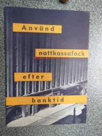 Helsingfors Aktiebank - Använd nattkassafack efter banktid -esite