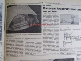 Koneviesti 1974 nr 8 -mm. Kannattavin tuotantovaihtoehto?, Tärkkelysperunaa, Mitä saa romiksesta, Varmuutta valvontaan, Hämeen ensimmäinen konepankki,