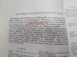 Vanhoja kauniita käsitöitä Suomalaisen Marttaliiton keräämiä ja näytille asettamia vanhoja käsitöitä