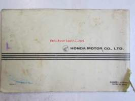 Honda Civic 1200/1500 Owner´s manual