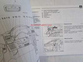 Mitsubishi Colt Instruktionsbok  -käyttöohjekirja