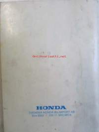 Honda Civic 1200 1500 -instruktionsbok