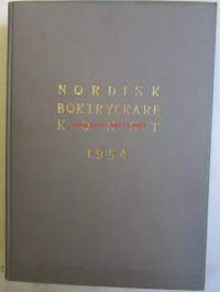 Nordisk boktryckare konst 1927 -sidottu vuosikerta