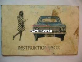 Ford Cortina -instruktionsbok