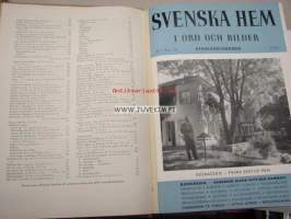 Svenska Hem i ord och bilder -lehti sidottu vuosikerta 1950