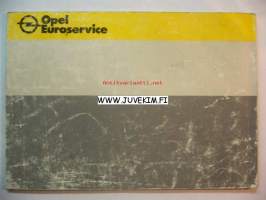 Opel Corsa -ohjekirja